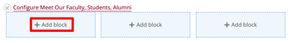 Adding a new block in layout builder